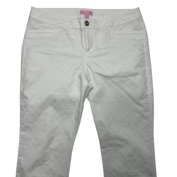 Lilly Pulitzer White Moroccan Print
White Cropped Pants Size 10 - Picture 2 of 8